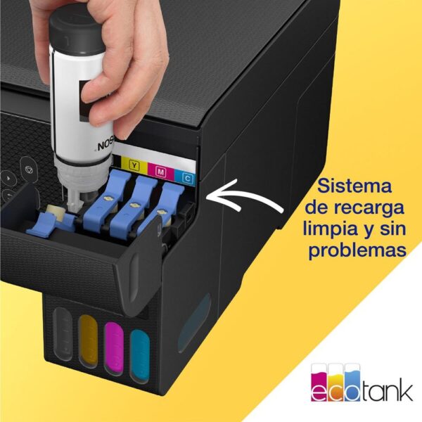 Multifuncion epson inyeccion color ecotank et - 2870 a4 -  33ppm -  usb -  wifi -  wifi direct - Imagen 3