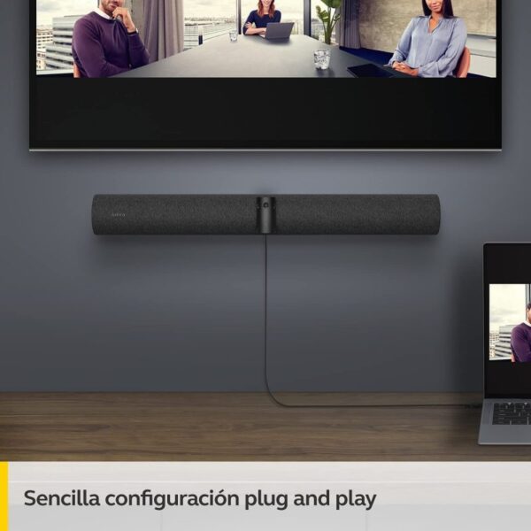 Barra de video jabra panacast 50 4k negro - Imagen 3