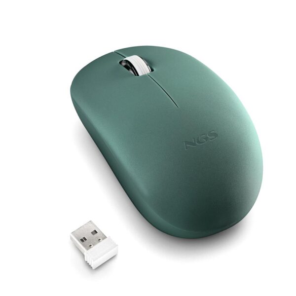 Raton inalambrico ngs fog pro green - Imagen 3