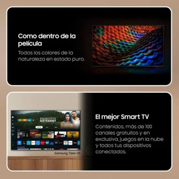 Tv samsung 55 pulgadas led crystal 4k -  tu55du7105k -  smart tv - Imagen 3