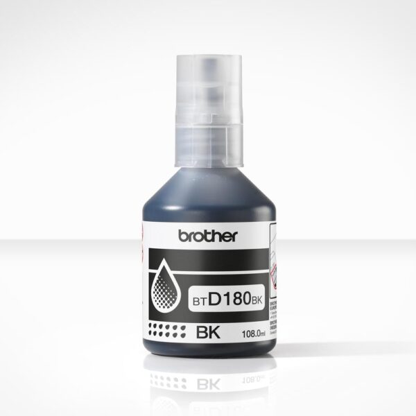 Botella tinta brother btd180bk negra 5000 paginas - Imagen 3