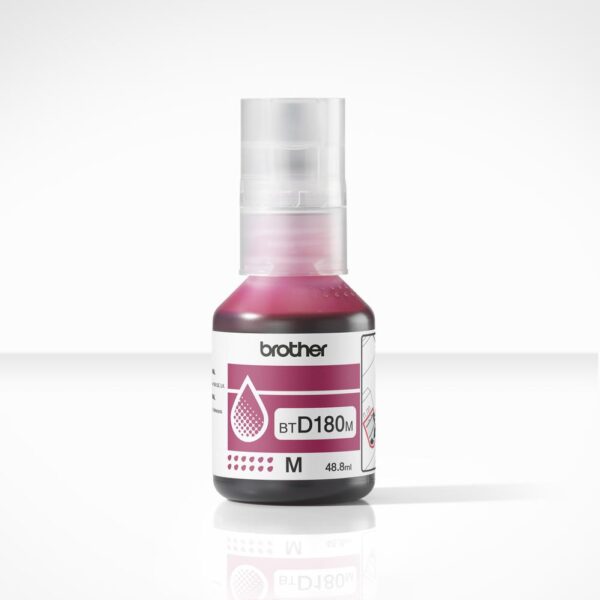 Botella tinta brother btd180m magenta 5000 paginas - Imagen 2