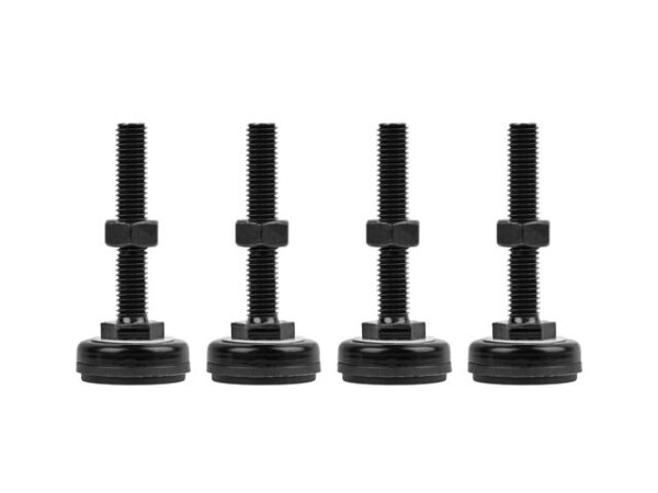 Pie lanberg m10 para armario rack 4 unidades - Imagen 2