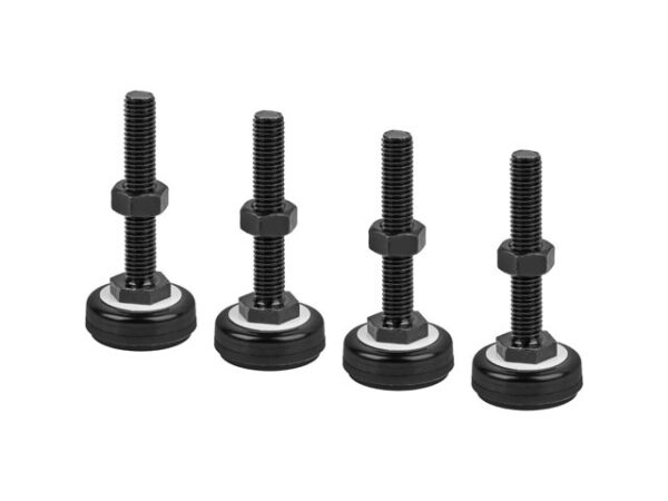 Pie lanberg m10 para armario rack 4 unidades - Imagen 3