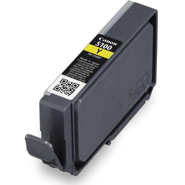 Cartucho tinta canon pfi - 5100 amarillo - Imagen 3