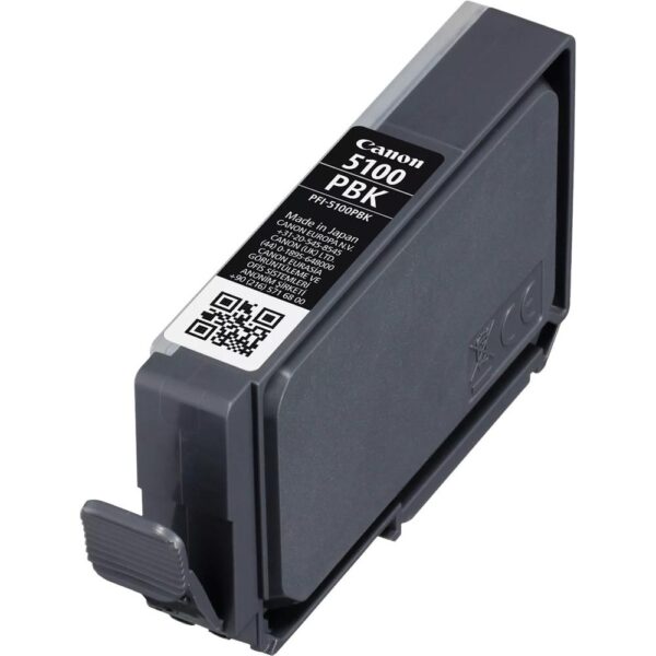 Cartucho tinta canon pfi - 5100pbk negro photo - Imagen 3
