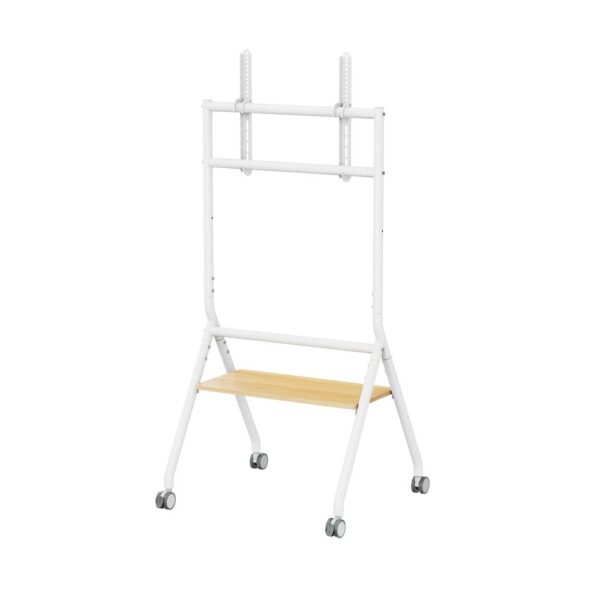 Soporte suelo con ruedas ewent vesa hasta 86 pulgadas 600x400mm max 80kg - Imagen 2