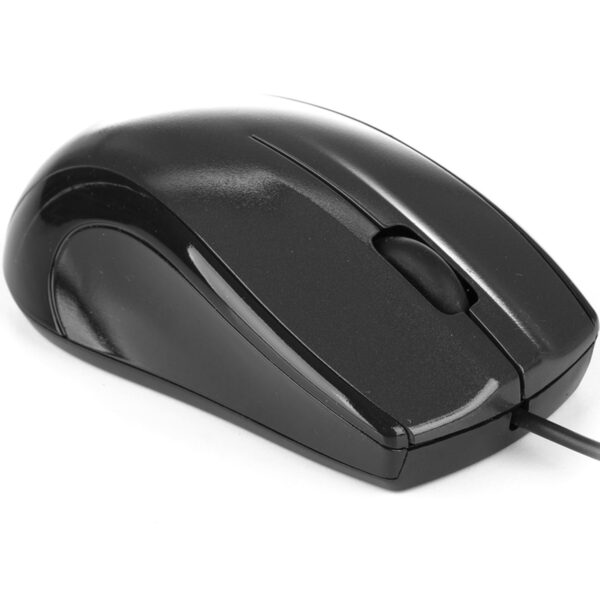 Raton con cable ngs mist - optico - 1000dpi - 2 botones + scroll -  ergonomico - usb - negro - Imagen 2