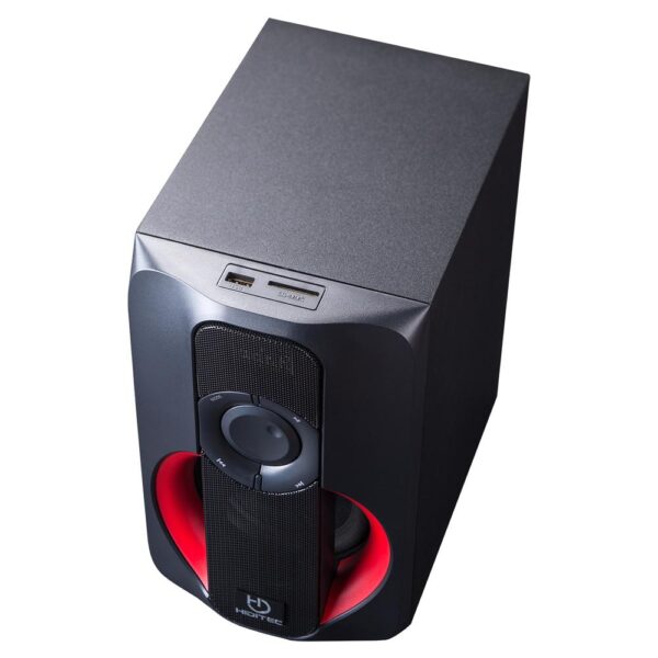Altavoces hiditec 2.1 multimedia h400 80w bluetooth usb sd radio - Imagen 2