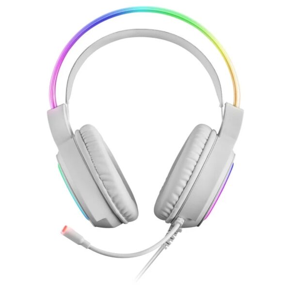 Auriculares mars gaming mhrgbw jack 3.5mm + usb con microfono compatibles con windows -  ps4 -  ps5 -  xbox one -  xbox series x - s -  nintendo switch -  mac -  smartphone -  tablet - Imagen 2