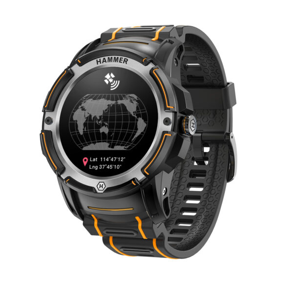 Reloj smartwatch hammer watch plus black amoled -  1.35 pulgadas -  gps -  ip68 - negro - Imagen 3