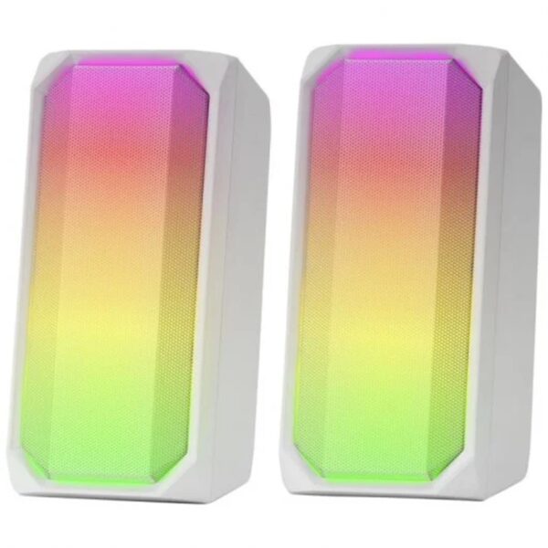 Altavoces mars gaming msrgb bt 15w blanco - Imagen 3