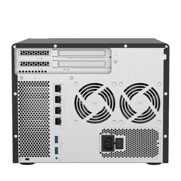 Servidor nas qnap ts - h886 - d1602 - 8g nas 4+2 - bay 4x2.5gbe - Imagen 2