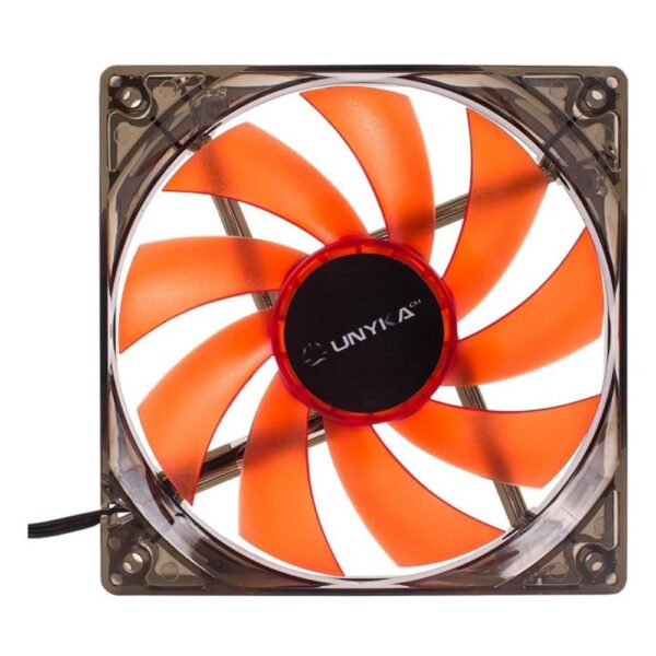 Ventilador cpu unykach 51792 led roja 120mm - Imagen 3