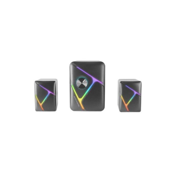 Altavoces mars gaming 2.1 ms - h21 negro - Imagen 2