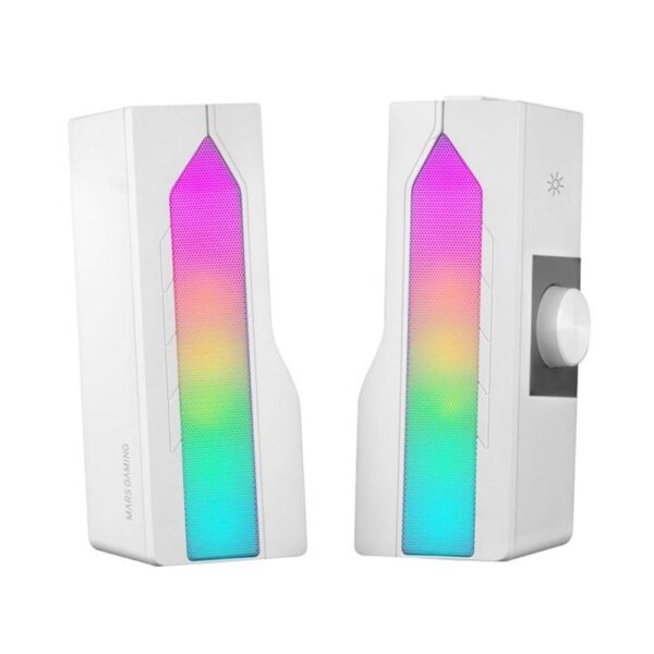 Altavoces convertibles mars gaming 2.0 blanco - Imagen 2