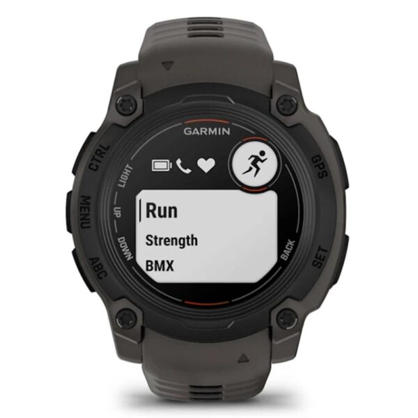 Smartwatch garmin instin e 40mm negro correa silicona carbon - Imagen 2