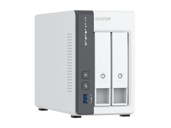 Servidor nas qnap k - ts - 216g+2xmn10ada400es 2 bahias 4gb gigabit ethernet - Imagen 3