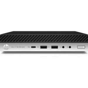 Ordenador reacondicionado mini hp elitedesk 800 g4 - i5 - 8th - 16gb - 512 gb nvme - win 11 pro - sin cable trebol - sin vga
