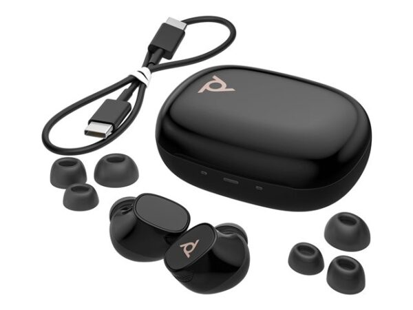 Auriculares poly voyager free 20 inalambrico negro - Imagen 2