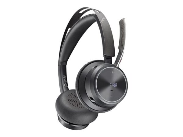 Auriculares poly voyager focus 2 inalambrico negro - Imagen 3