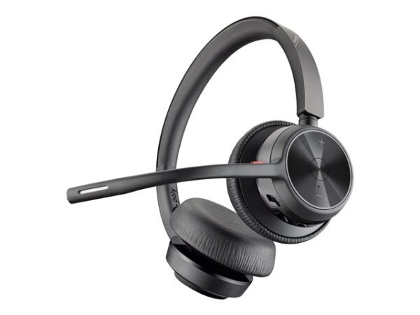 Auriculares poly voyager 4320 inalambrico negro - Imagen 2