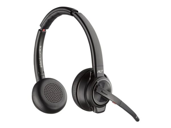 Auriculares poly savi 8220 office inalambrico negro - Imagen 2
