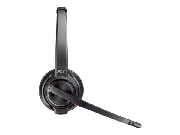 Auriculares poly savi 8220 office inalambrico negro - Imagen 3