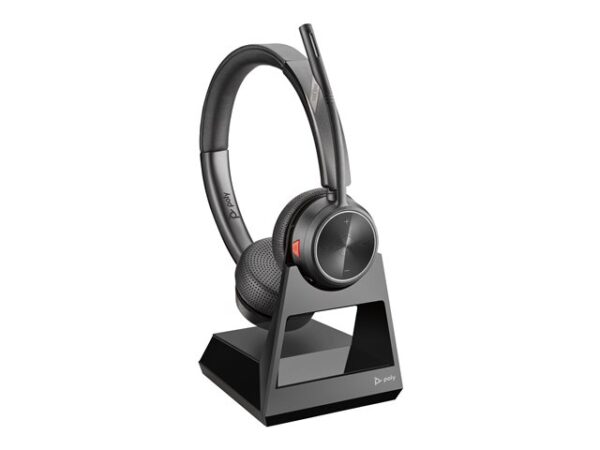 Auriculares poly savi 7220 office inalambrico negro - Imagen 2