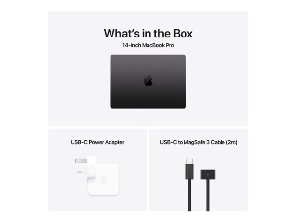 Portatil apple macbook pro 14 apple m4 max 36gb ssd 1tb 14.2 pulgadas - Imagen 3