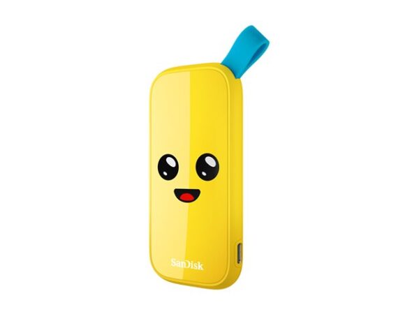 Disco duro externo ssd portatil sandisk fotnite peely edition ssd 1tb usb tipo c - Imagen 2