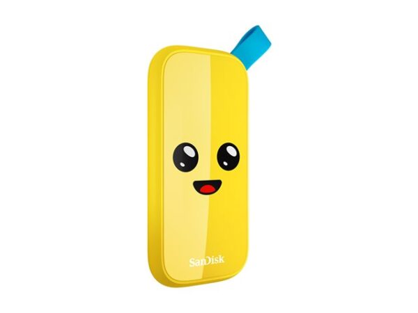 Disco duro externo ssd portatil sandisk fotnite peely edition ssd 1tb usb tipo c - Imagen 3