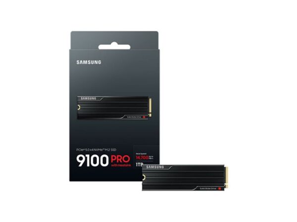 Disco duro interno solido ssd samsung 9100 pro mz - vap1t0cw 1tb pcie 5.0 - Imagen 3