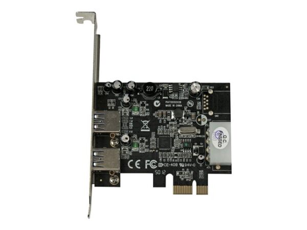 Tarjeta de puertos startech pci express 2 usb en 1 - Imagen 2