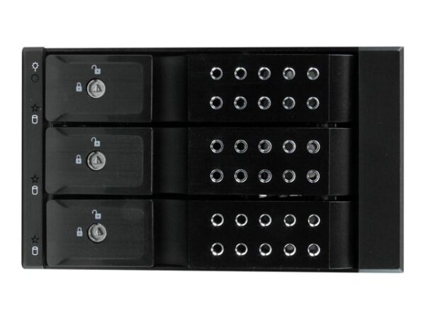 Rack movil startech 3 bahias 3.5 pulgadas - Imagen 3