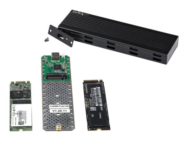 Carcasa disco duro m.2 startech sm2e1bmu31c usb tipo c - Imagen 2