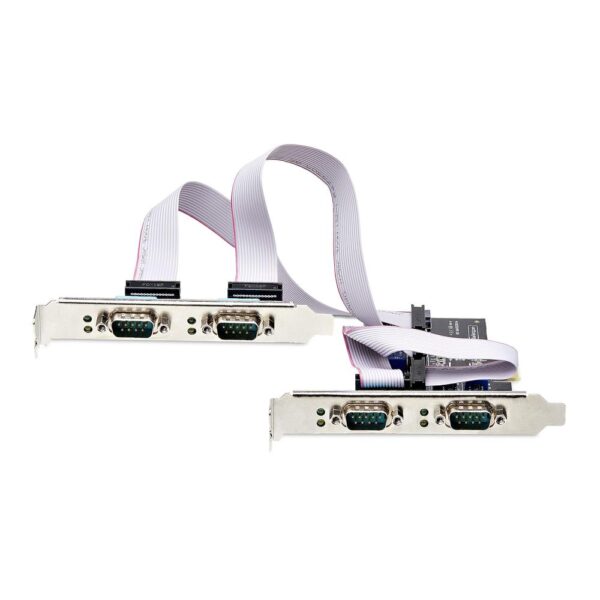 Tarjeta de puertos startech ps74adf - serial - card 4x rs232 - Imagen 2