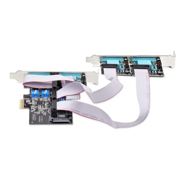 Tarjeta de puertos startech ps74adf - serial - card 4x rs232 - Imagen 3