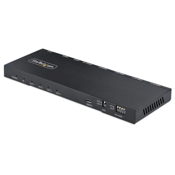 Splitter hdmi startech hdmi - splitter - 44k60s 4 puertos - Imagen 2