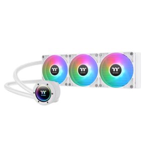 Kit refrigeracion liquida caja thermaltake th360 v2 argb 3x 120mm blanco