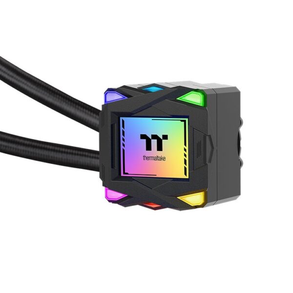 Kit refrigeracion liquida cpu thermaltake la360 argb 3x 120mm negro - Imagen 2