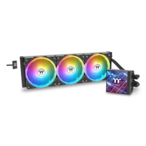 Kit refrigeracion liquida cpu thermaltake magfloe 420 argb 3x 140mm