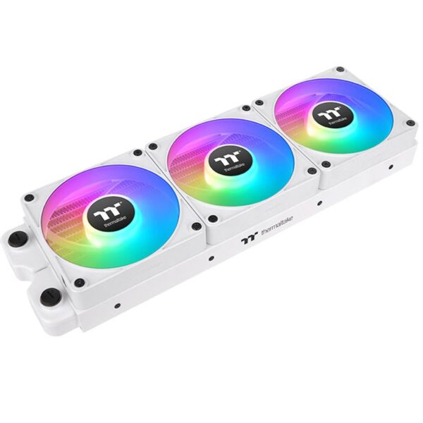 Ventilador caja inv magnetico thermaltake ct140 ex argb 3x 140mm blanco - Imagen 2