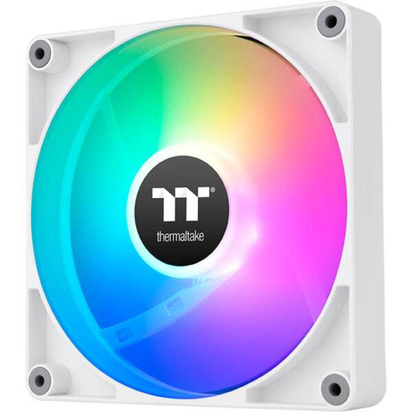 Ventilador caja inverso thermaltake ct120 argb 2x 120mm blanco - Imagen 2