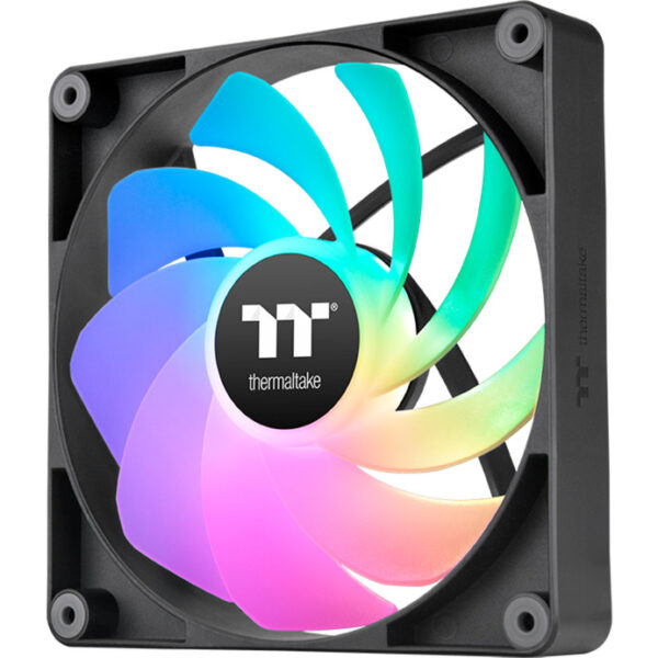 Ventilador caja inverso thermaltake ct140 argb 2x 140mm negro - Imagen 3