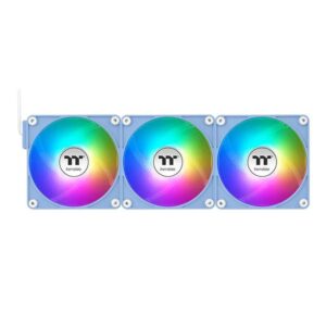 Ventilador caja magnetico thermaltake ct120 ex argb 3x 120mm azul hydrangea