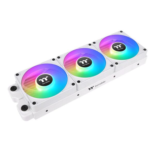 Ventilador caja magnetico thermaltake ct120 ex argb 3x 120mm blanco - Imagen 2