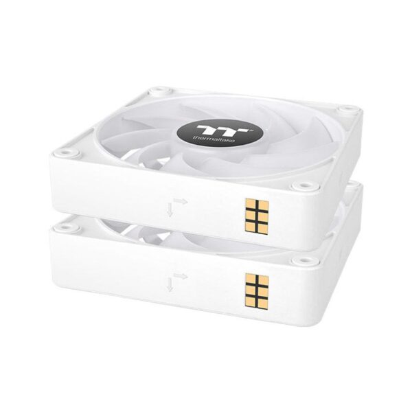 Ventilador caja magnetico thermaltake ct120 ex argb 3x 120mm blanco - Imagen 3