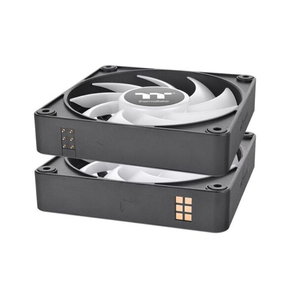 Ventilador caja magnetico thermaltake ct120 ex argb 3x 120mm negro - Imagen 3