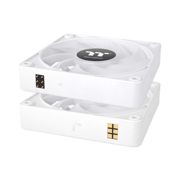 Ventilador caja magnetico thermaltake ct140 ex argb 3x 140mm blanco - Imagen 3